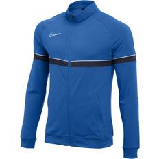 Nike XXS Outerwear Nike Academy 21 Knit Track Training Jacket Men - Royal Blue/White/Obsidian/White