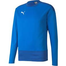 Fitness & Gym Jumpers Puma teamGOAL 23 Training Sweatshirt Men - Electric Blue Lemonade/Team Power Blue