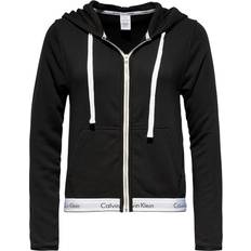 Calvin Klein Modern Cotton Lounge Zip Up Hoodie - Black