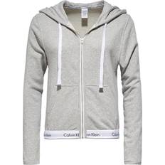 Calvin Klein Modern Cotton Lounge Zip Up Hoodie - Grey Heather