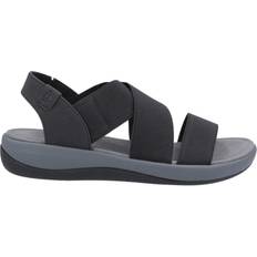 Slip-On Sport Sandals Hush Puppies Sophia Elastic Cross Strap - Black