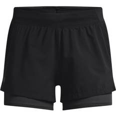 Under Armour Iso-Chill Run 2-in-1 Shorts Women - Black/Reflective