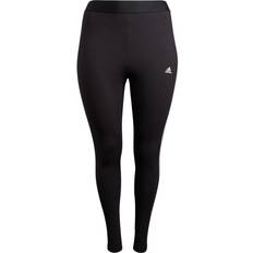 Adidas Women's Essentials 3-Stripes Plus Size Leggings - Black/White