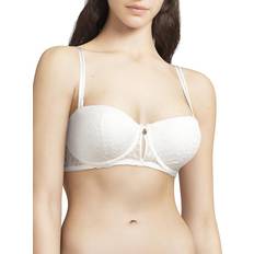 Chantelle Solace Bandeau Strapless Bra - Milk