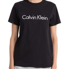 Calvin Klein T-shirts Calvin Klein Short Sleeve Crew Neck Pyjama Top - Black