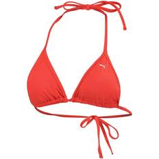Recycled Fabric Bikini Tops Puma Triangel Bikini Top - Red