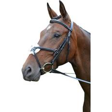 Reins Hy Mexican Bridle with Rubber Grip Reins
