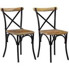 vidaXL - Kitchen Chair 84cm 2pcs