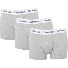 Calvin Klein Boxers Men's Underwear Calvin Klein Cotton Stretch Low Rise Trunks 3-pack - Grey Heather