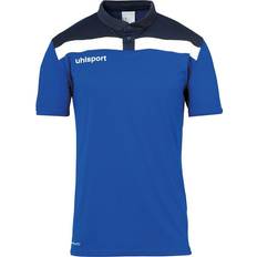 Uhlsport Offense 23 Polo Shirt - Azurblue/Navy/White