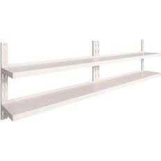 vidaXL - Wall Shelf 300cm 2pcs