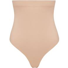Shaping Shapewear & Under Garments Spanx Suit Your Fancy High-Waisted Thong - Champagne Beige