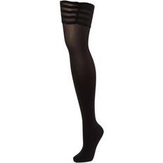 Best Stay-Ups Wolford Velvet De Luxe 50 Stay-Up- Black