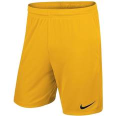 Nike Men - Yellow Trousers & Shorts Nike Park II without Inner Slip Short Men - University Gold/Black