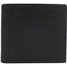 Thom Browne Billfold in Pebble Grain - Black