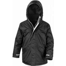 Recycled Materials Jackets Result Kid's Core Parka - Black