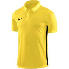 Nike Men - Yellow Polo Shirts Nike Academy 18 Performance Polo Shirt Men - Tour Yellow/Anthracite/Black
