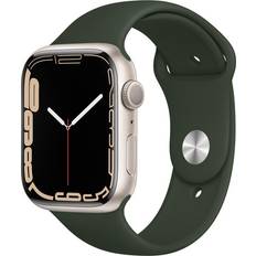 Apple Sleep Tracking - Wi-Fi - iPhone Smartwatches Apple Watch Series 7 45mm Aluminium Case with Sport Band