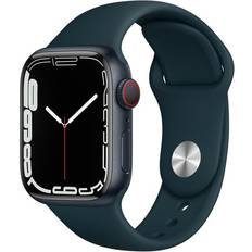 Apple Blood Oxygen Level (SpO2) - iPhone Smartwatches Apple Watch Series 7 Cellular 41mm Aluminium Case with Sport Band