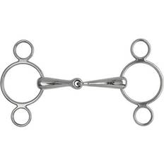 Shires Two Ring Hollow Mouth Gag