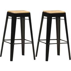 vidaXL - Bar Stool 75cm 2pcs