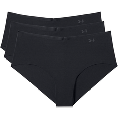 Under Armour Knickers Under Armour Pure Stretch Hipster 3-pack - Black/Graphite