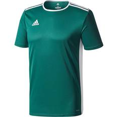 Adidas Entrada 18 Short Sleeve Jersey Kids - Green/White