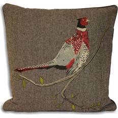 Wool Cushion Covers Riva Home Hunter Herringbone Pheasant Cushion Cover Brown (45x45cm)