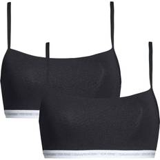 Calvin Klein CK One String Bralettes 2-pack - Black