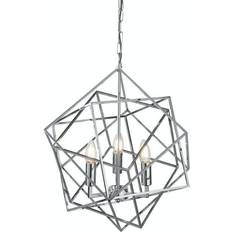 Searchlight Electric Cube Pendant Lamp 48cm