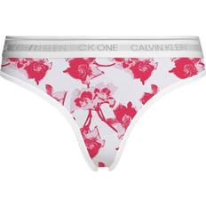 Calvin Klein CK One Thong - Lilium Print/Strawberry Shake