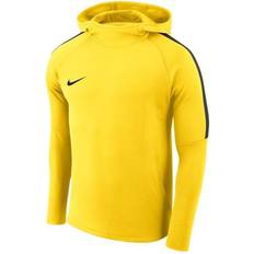 Nike Men - Yellow Jumpers Nike Academy 18 Hoodie Sweatshirt Men - Tour Yellow/Anthracite/Black