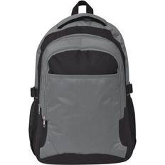 vidaXL School Backpack 40L - Black/Grey