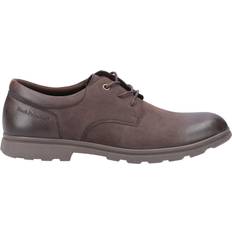 Laced Derby Hush Puppies Trevor Lace-Up - Brown