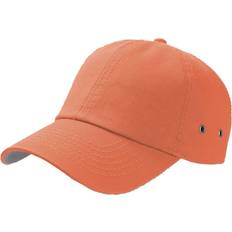 Atlantis Action 6 Panel Chino Baseball Cap - Orange