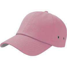 Atlantis Action 6 Panel Chino Baseball Cap - Pink