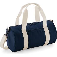 BagBase Mini Barrel Bag - French Navy/Off White