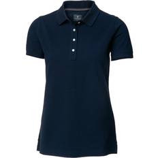 Nimbus Yale Short Sleeve Polo Shirt Women - Navy