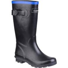 Cotswold Junior Fairweather Wellington Boot - Black/Blue