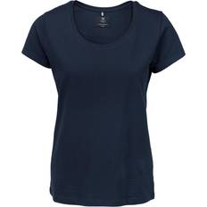 Nimbus Ladies Danbury Pique Short Sleeve T-shirt - Navy