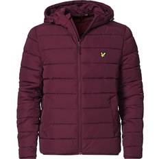 Lyle & Scott Lightweight Puffer Jacket - Burgundy