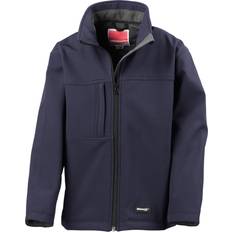 Result Kid's Classic 3 Layer Softshell Jacket - Navy