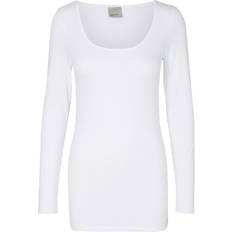 Vero Moda Maxi My Long Sleeved Blouse - White/Bright White