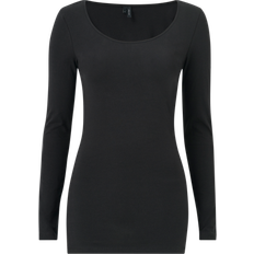 Vero Moda Maxi My Long Sleeved Blouse - Black