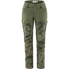 Fjällräven Keb Trousers Curved W Reg - Green Camo/Laurel Green