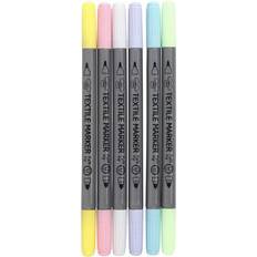 Creativ Company Textile Marker 6-pack