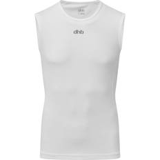 Dhb Sportswear Garment Clothing Dhb Lightweight Mesh Sleeveless Baselayer Men - White