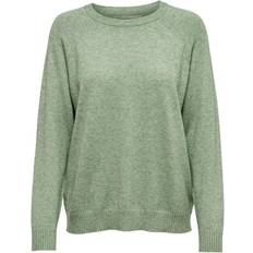 Only Lesly Kings Knitted Pullover - Blue/Basil