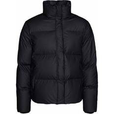 Rains Boxy Puffer Jacket Unisex - Black