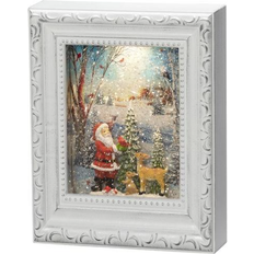 Konstsmide Water Lantern Frame Santa Christmas Lamp 22cm